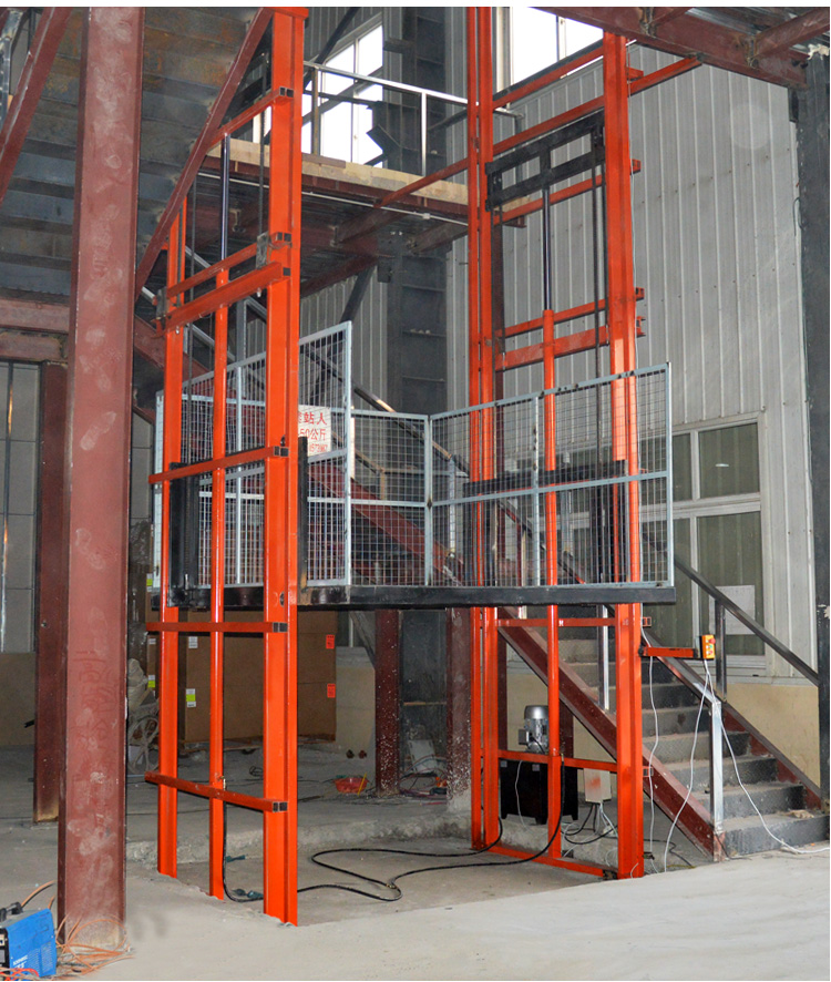 導軌液壓升降貨梯